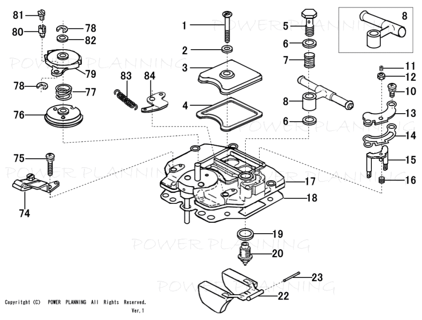 ＳＯＬＥＸ分解図＆部品番号一覧