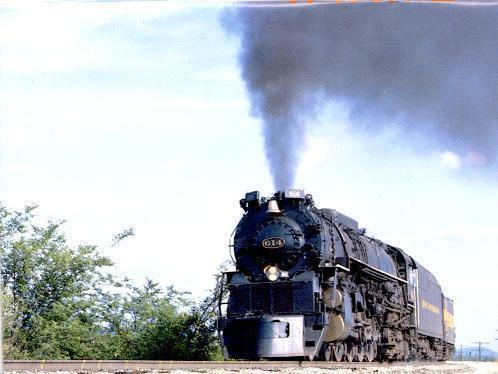 鉄道写真：C&O ♯614・南オハイオを快走する“Chessie Sefty Express ...